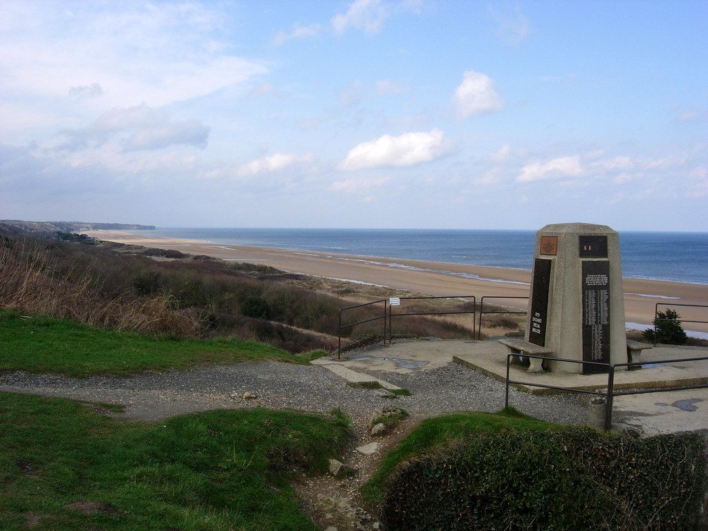 Omaha Beach Big Red One Memorial