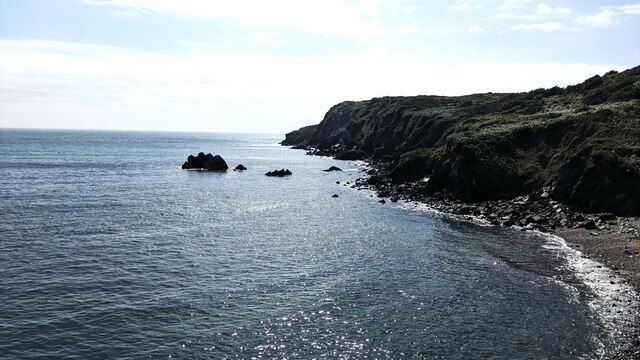 Looking south over Carleon Cove