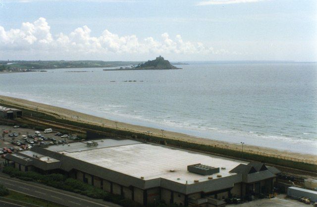 Penzance Heliport - View on Take Off