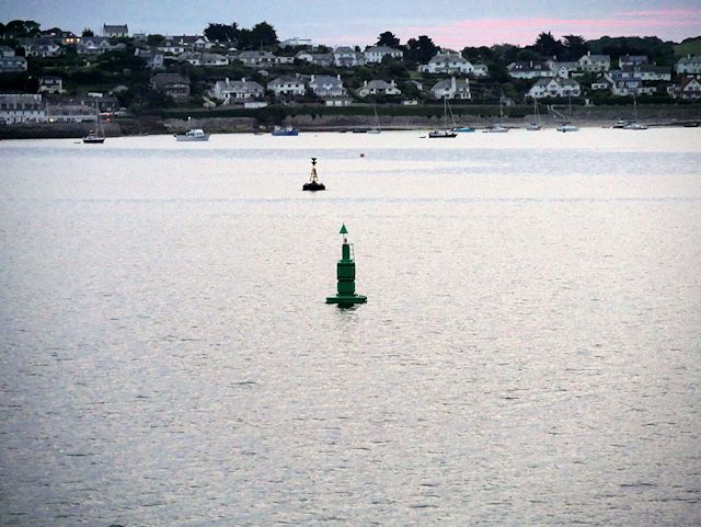 Castle Marker Buoy and St Mawes Bay