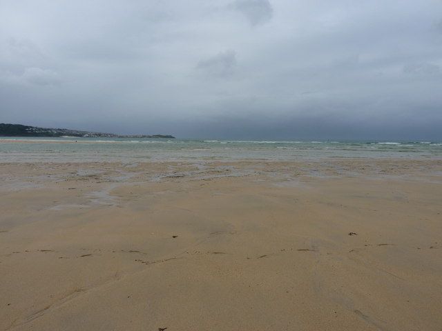 Well out on Mexico Towans beach
