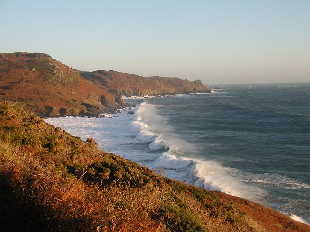 Waves breaking into Gara Beach