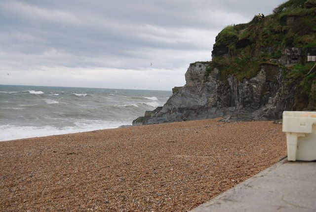 The beach at Torcross