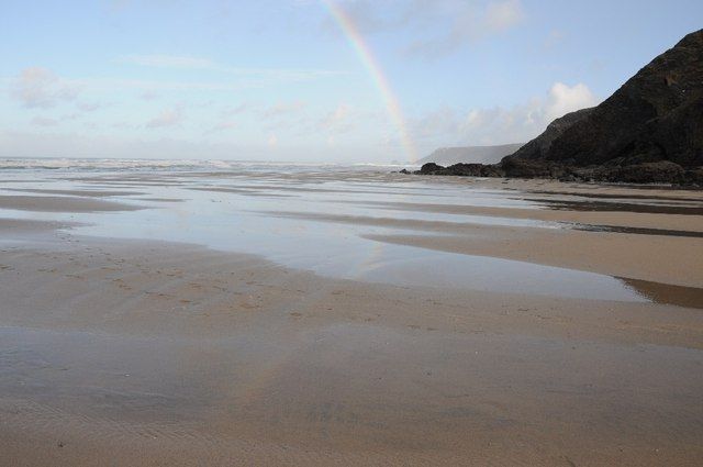 Low tide at Porth Towan