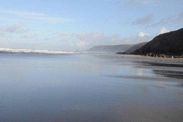 View to St Agnes Head from Porth Towan