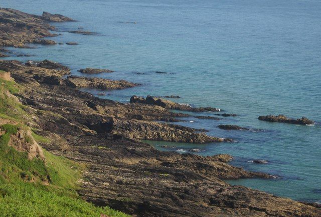 Rocks around Searush Cove