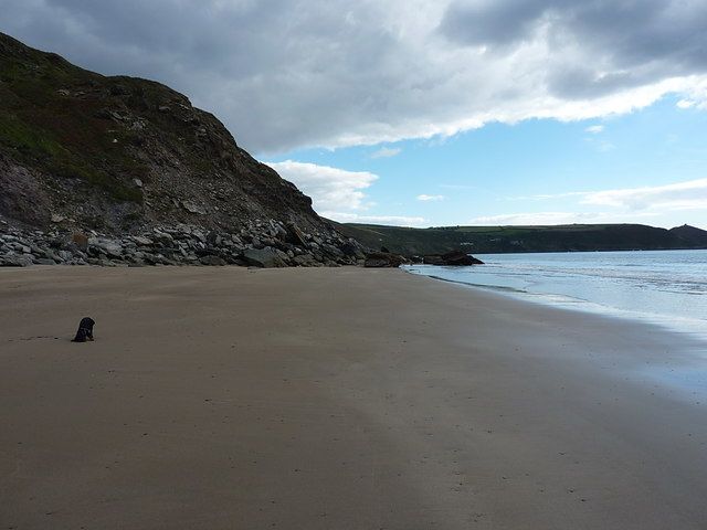 Collapsed cliffs near Ninney Rock