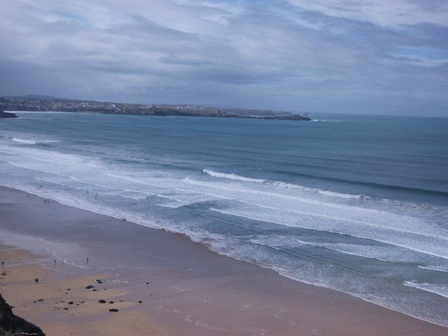 Towan Head, Newquay from Watergate Bay