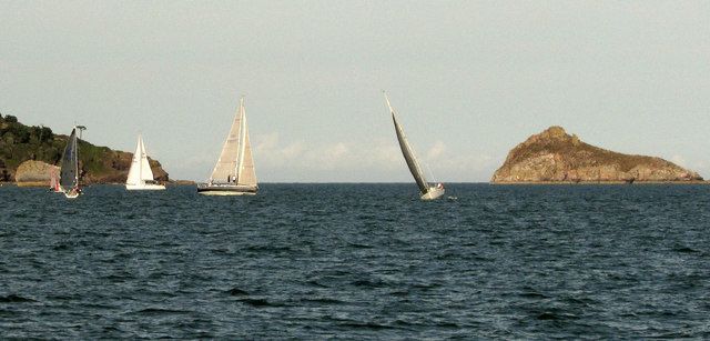 Sailing in Tor Bay