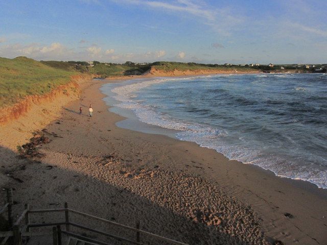 Evening at Constantine Bay, Cornwall