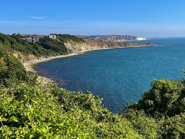 View over Durlston Bay