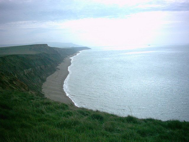 Isle of Wight Coastal Path at Brighstone Bay