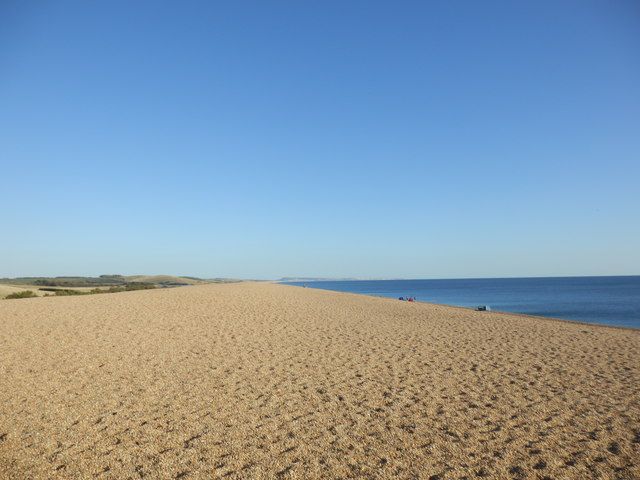 Sea fishing off Chesil Beach