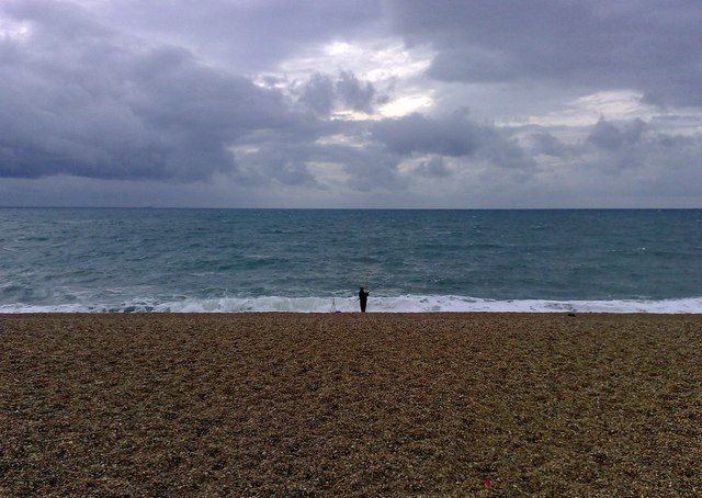 Beach meets the Sea