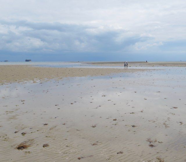 Low tide off Puckpool