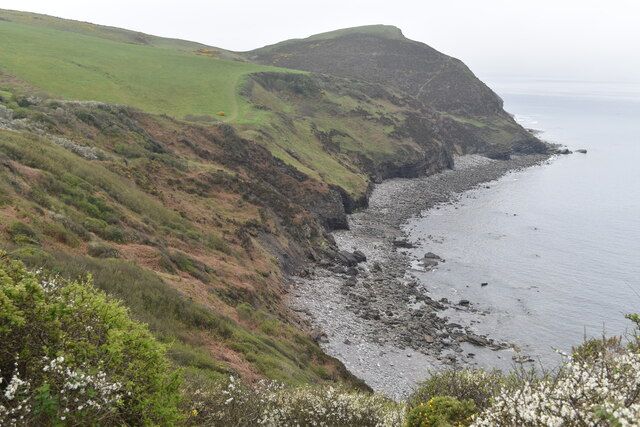 Cliffs leading to Cambeak