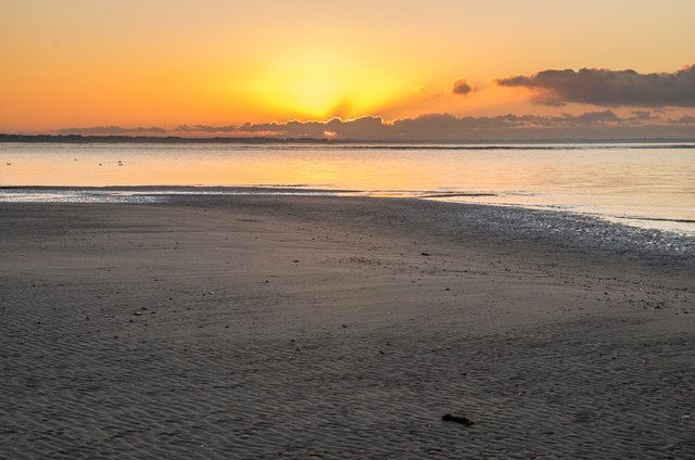 Low tide off West Wittering