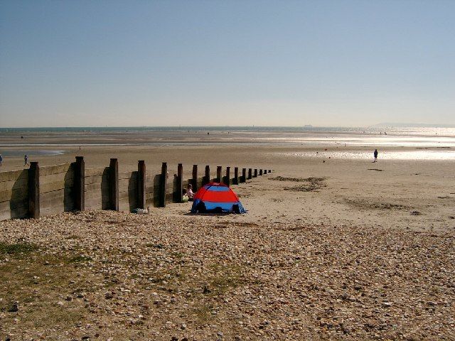 Looking out to sea from West Wittering beach