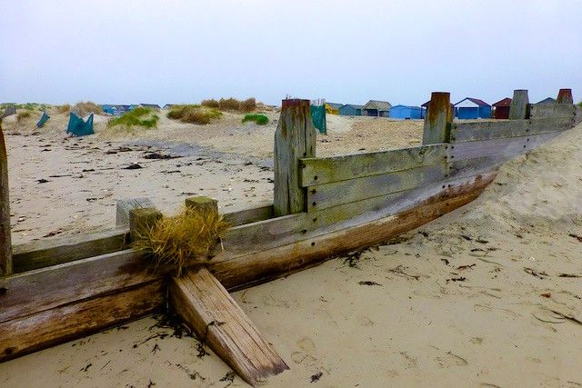 West Wittering walk on beach