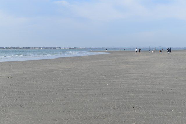 Beach view into Chichester Harbour