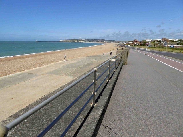 Looking towards Newhaven from Seaford