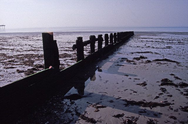Groyne on Bognor Beach, West Sussex