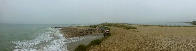 West Wittering walk on beach