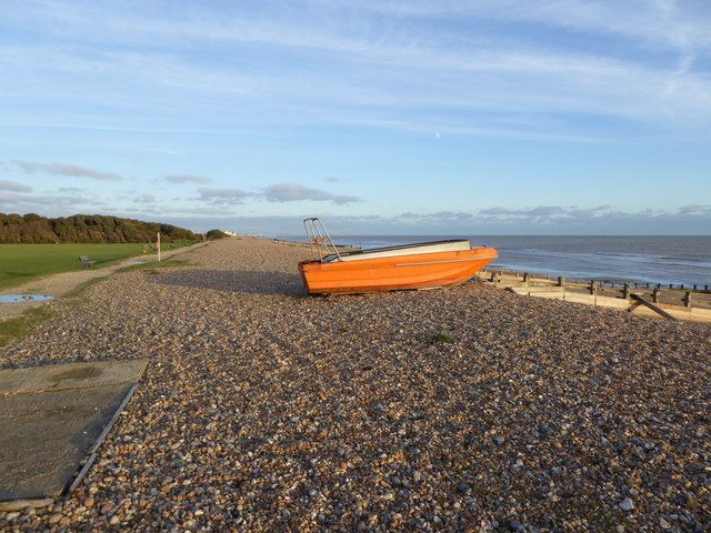 Green near Ferring Beach