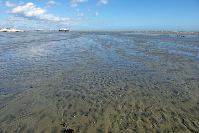 Low tide at Worthing