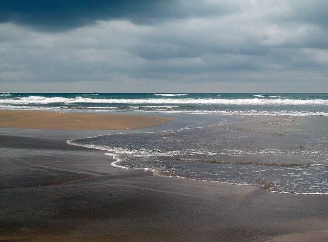 Low tide at Sandy Mouth