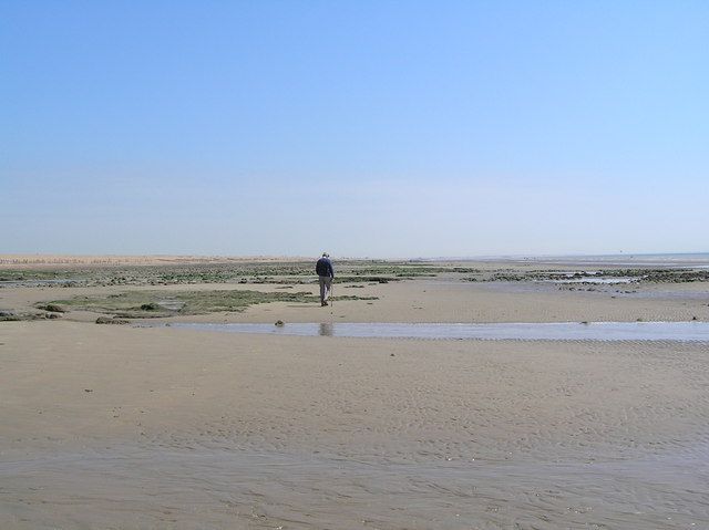 Pett Level at low tide