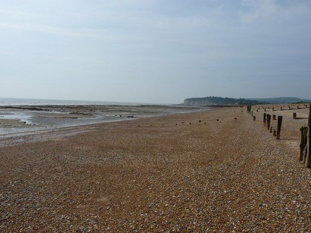 The muddy end of Winchelsea Beach
