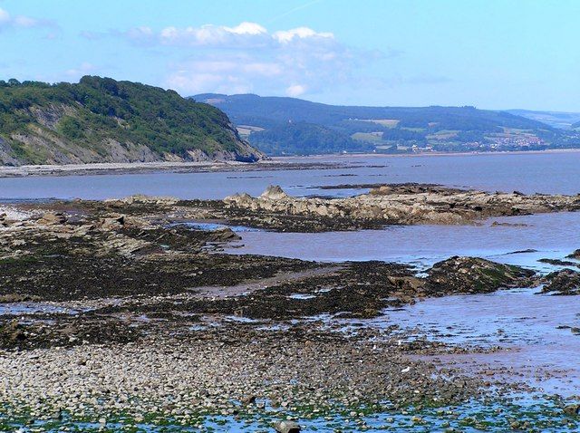 Warren Bay From Watchet Harbour Wall