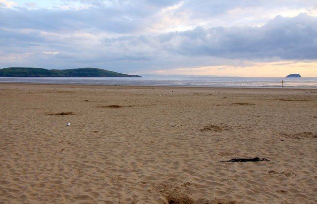 The beach at Weston-Super-Mare