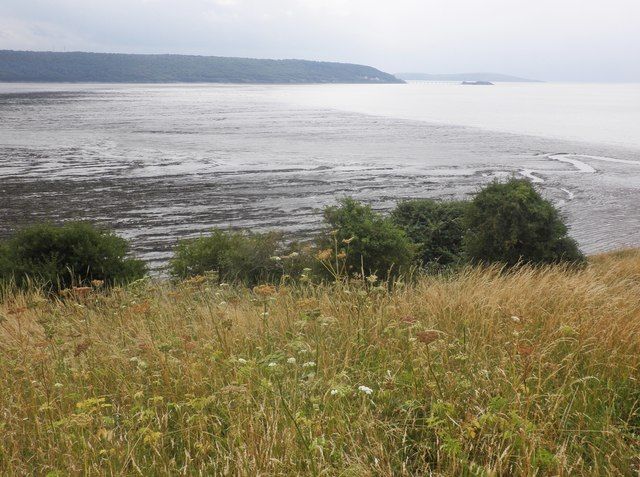 Sand Bay at low tide