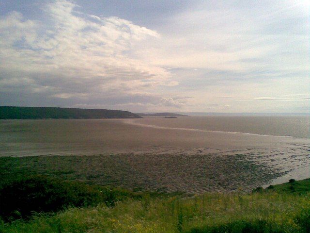 View across Sand Bay