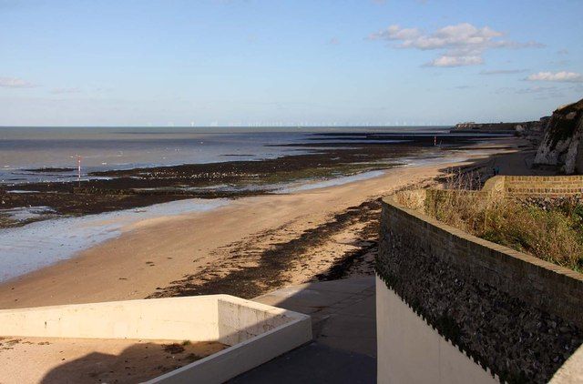 The beach in Walpole Bay