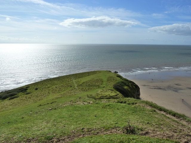 Trwyn y Witch point, Dunraven Bay