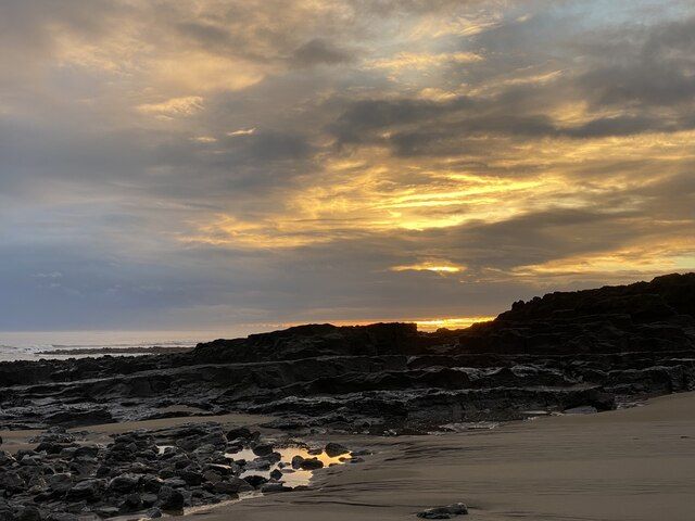Newton Point at sunset