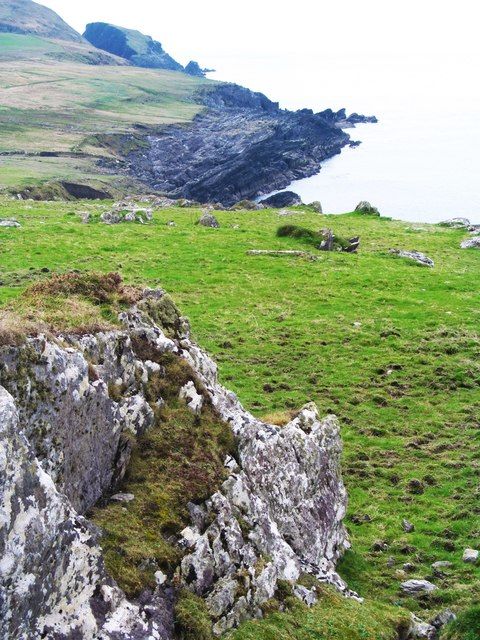 Coastal scene at Dunlough Bay