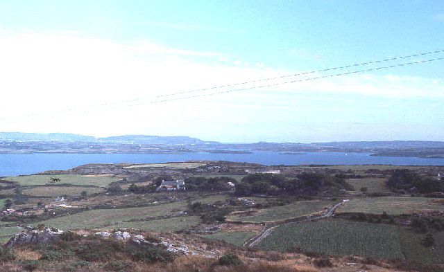 Roaringwater Bay from above Cappaghglass