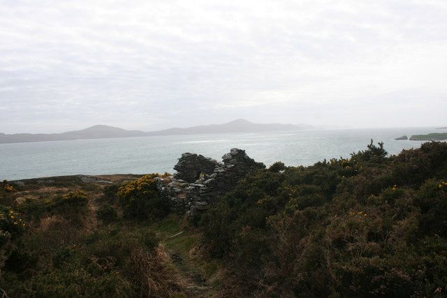 Ruin above the Bay