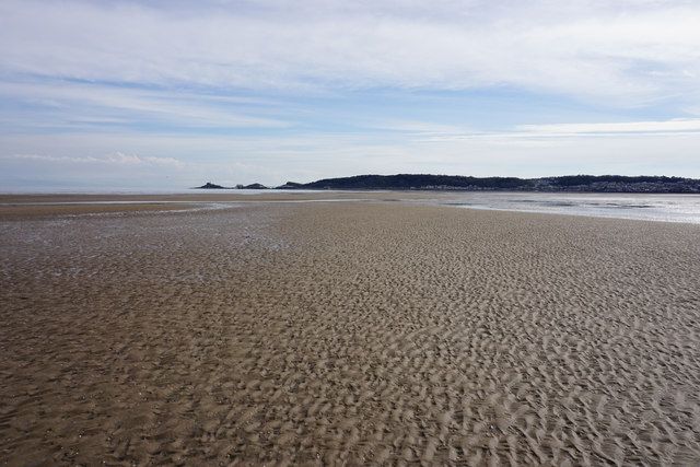 Swansea Bay at low tide