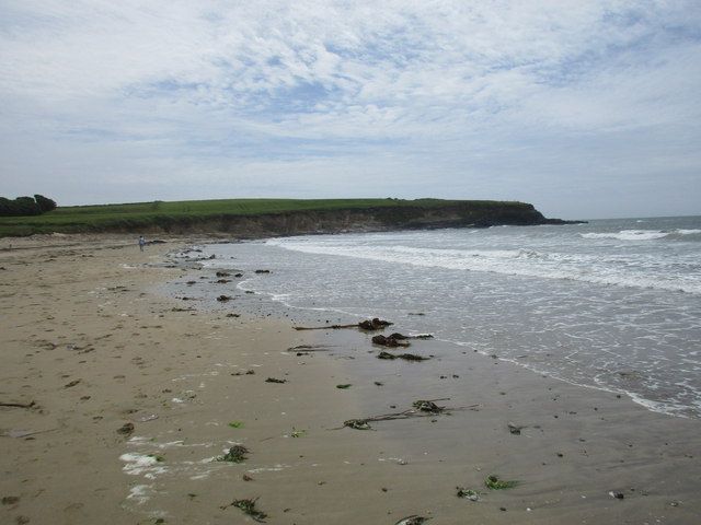 The eastern end of White Strand