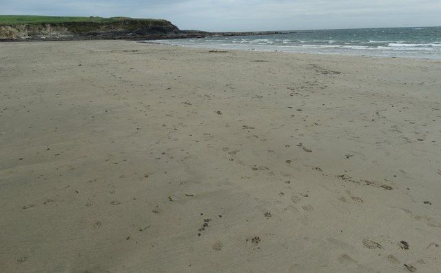 A small section of White Strand