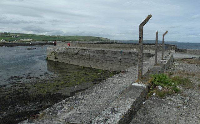 A small quay in Bullen's Bay