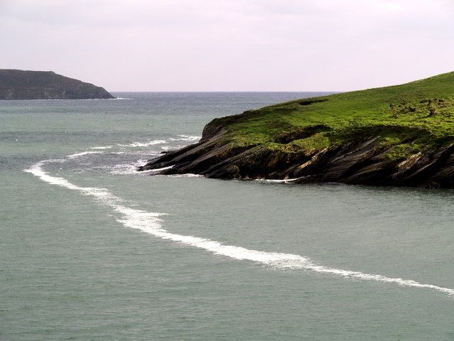 Sandy Cove Island from the Irish Mainland