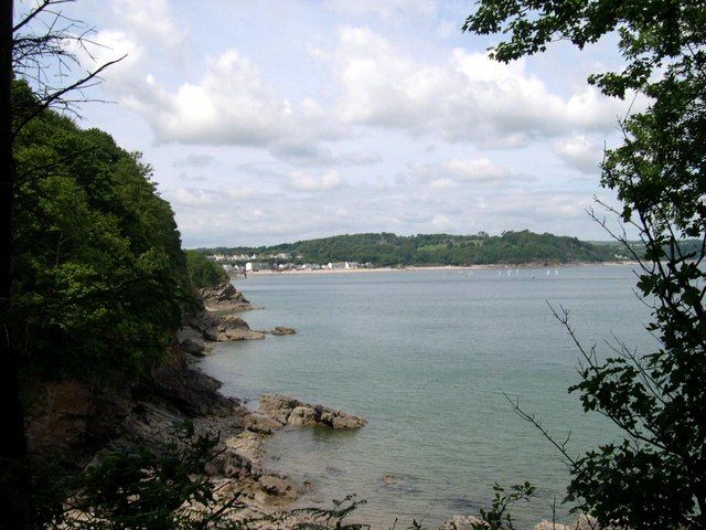 Saundersfoot from coast path
