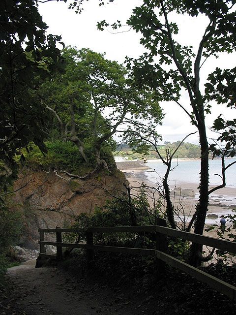Footpath down to the beach
