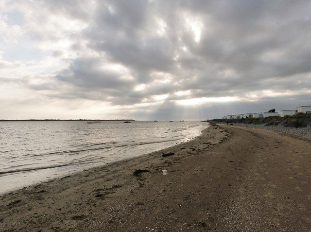 Early evening at Carmarthen Sands, near Kidwelly, Carmarthenshire